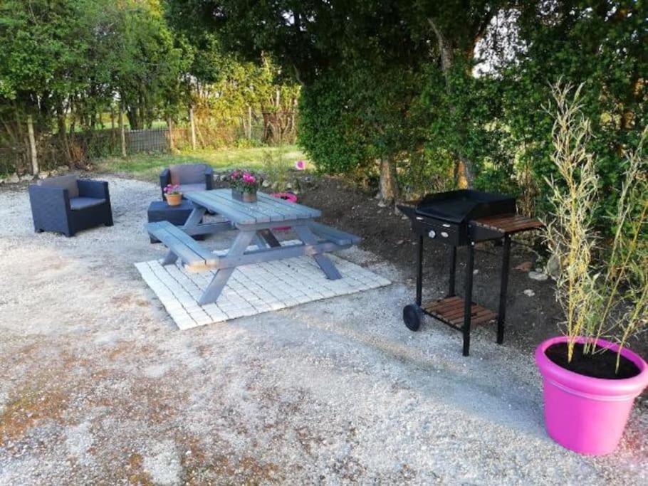 Maison Charentaise A La Campagne Becheresse Eksteriør bilde